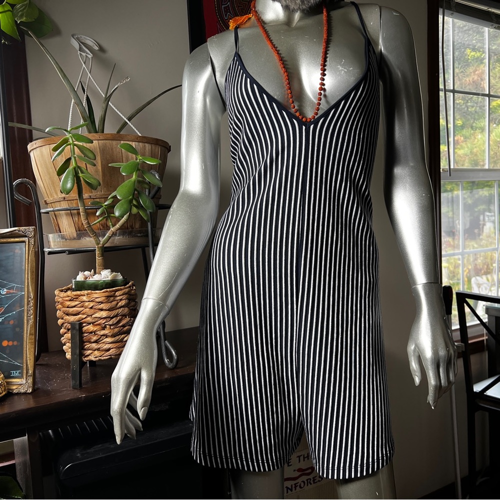 Zara | Striped Romper sz M (NWT)